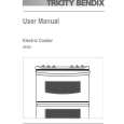 TRICITY BENDIX SE501W Instrukcja Obsługi