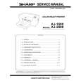 SHARP AJ1800 Instrukcja Serwisowa