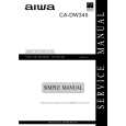 AIWA CADW345 LH Instrukcja Serwisowa