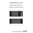AEG COMPETENCE U3100-4 Instrukcja Obsługi