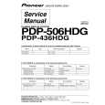 PIONEER PDP-506HDG Instrukcja Serwisowa