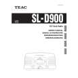 TEAC SLD900 Instrukcja Obsługi
