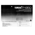 YAMAHA P-850 Instrukcja Obsługi