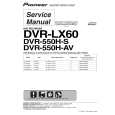 PIONEER DVR-LX60/YXVRE5 Instrukcja Serwisowa