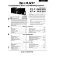 SHARP CDX17E(BK) Instrukcja Serwisowa