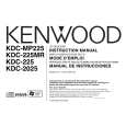 KENWOOD KDC225 Instrukcja Obsługi