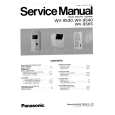 PANASONIC WV9540 Instrukcja Serwisowa