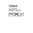 YAMAHA RX5 Instrukcja Obsługi