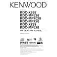 KENWOOD KDCX789 Instrukcja Obsługi