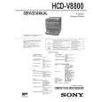 SONY HCDV8800 Instrukcja Serwisowa