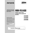 AIWA MMRX400 Instrukcja Obsługi