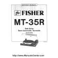 FISHER MT35R Instrukcja Serwisowa