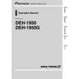 PIONEER DEH-1950/XU/ES Instrukcja Obsługi