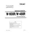 TEAC W600R Instrukcja Serwisowa