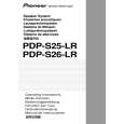 PIONEER PDPS26LR Instrukcja Obsługi