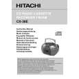 HITACHI CX36E Instrukcja Obsługi
