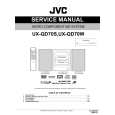 JVC UX-QD70W for AH Instrukcja Serwisowa