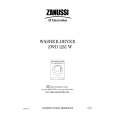 ZANUSSI ZWD1251W Instrukcja Obsługi