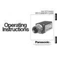 PANASONIC WVCLR834 Instrukcja Obsługi
