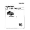 TOSHIBA RAV-160BH-P Instrukcja Serwisowa