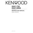 KENWOOD KAC726 Instrukcja Obsługi