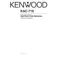 KENWOOD KAC718 Instrukcja Obsługi