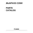 CANON C2500 Katalog Części