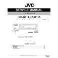 JVC KD-G114 Instrukcja Serwisowa