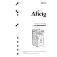 RICOH AFICIO 150 Instrukcja Obsługi
