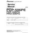 PIONEER PDP-506PE/WYVIXK5 Instrukcja Serwisowa