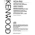 KENWOOD KCAR10 Instrukcja Serwisowa