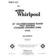 WHIRLPOOL SF313PSKT0 Katalog Części