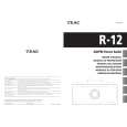 TEAC R12 Instrukcja Obsługi