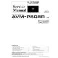 PIONEER AVM-P505R/UC Instrukcja Serwisowa
