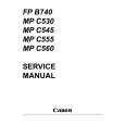 CANON MP C555 Instrukcja Serwisowa