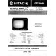 HITACHI CPT2626 Instrukcja Serwisowa