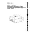 TOSHIBA TDP-T350 Instrukcja Obsługi