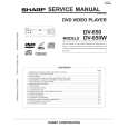 SHARP DV650W Instrukcja Serwisowa