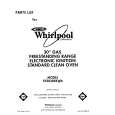 WHIRLPOOL SF3020ERW6 Katalog Części