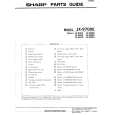 SHARP JX-9700E Katalog Części