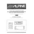 ALPINE 1203 Instrukcja Obsługi