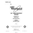 WHIRLPOOL RF396PXVW2 Katalog Części