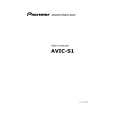 PIONEER AVIC-S1 Instrukcja Obsługi
