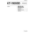 KENWOOD KT-1100SD Instrukcja Obsługi
