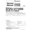 PIONEER DVD-V7400/KU/CA Instrukcja Serwisowa