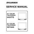 SYLVANIA 6424TFS Instrukcja Serwisowa