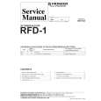 PIONEER RFD1 I Instrukcja Serwisowa