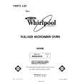 WHIRLPOOL MW8650XS1 Katalog Części