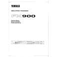 YAMAHA FX900 Instrukcja Obsługi