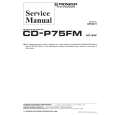 PIONEER CD-P75FM/UC Instrukcja Serwisowa